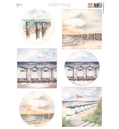 MB0167 - Marianne Design - Les plus belles plages de Mattie - Mattie