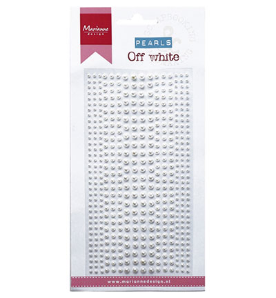 CA3133 - Marianne Design - Pearls – Off-white - Adhesive Pearls