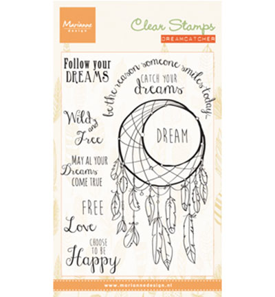 CS0989 - Marianne Design - Dreamcatcher sentiments - Général