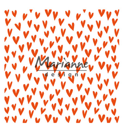 DF3438 - Marianne Design - Trendy hearts - Design Folder
