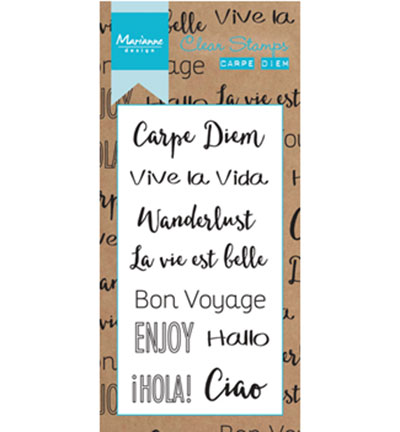 CS0994 - Marianne Design - Carpe Diem - Textes