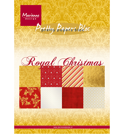PK9151 - Marianne Design - Royal Christmas - Pretty Papers Blocks