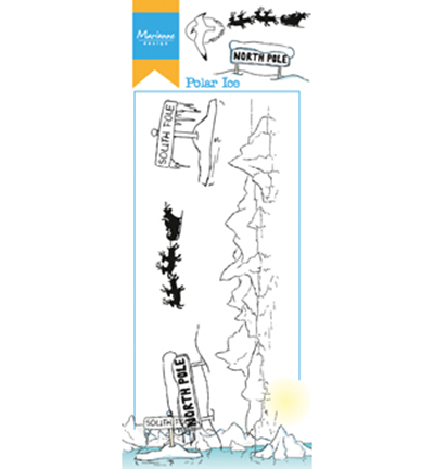 HT1629 - Marianne Design - Hetty's Polar Ice - Hetty Meeuwsen