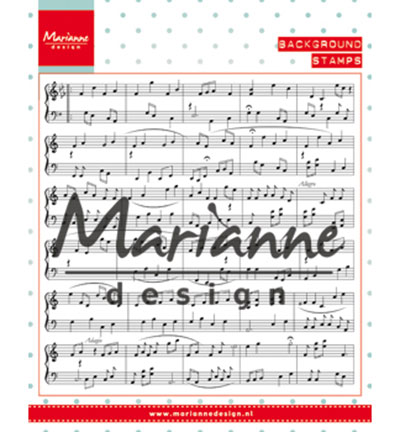CS0997 - Marianne Design - Background: music notes - Background