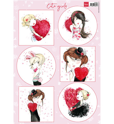 VK9564 - Marianne Design - Cute girls - Général