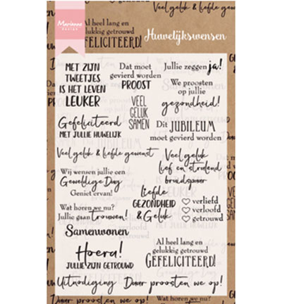 CS0998 - Marianne Design - Huwelijk wensen (NL) - Textes