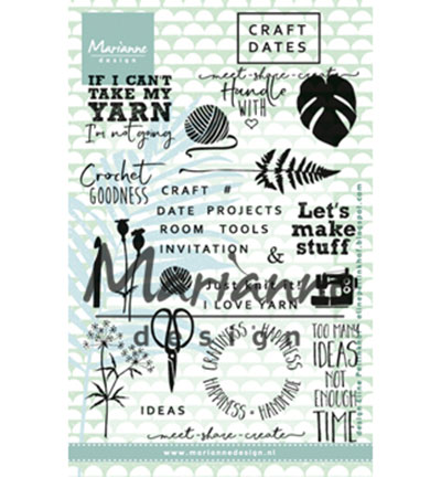 EC0166 - Marianne Design - Craft dates 1 - Craft Dates