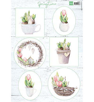 VK9565 - Marianne Design - Tulips & willow cats - Général
