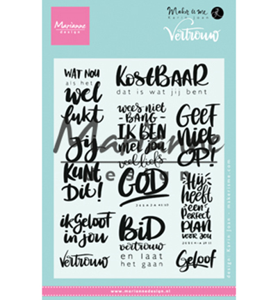 KJ1725 - Marianne Design - Vertrouwen - Textes