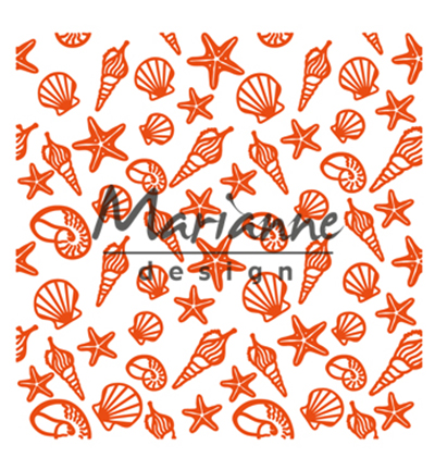 DF3448 - Marianne Design - Sea shells - Design Folder