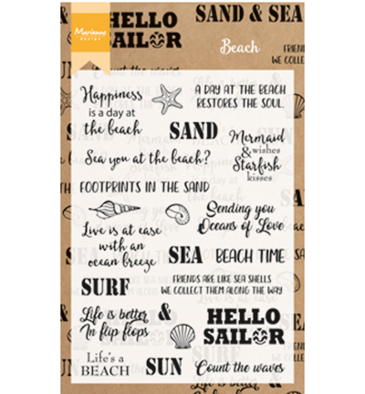 CS1007 - Marianne Design - Beach sentiments - 