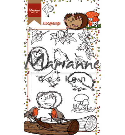 HT1638 - Marianne Design - Hetty's hedgehogs - Animaux