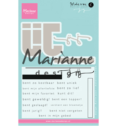 KJ1726 - Marianne Design - Karin's JIJ - Texte