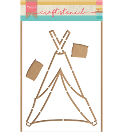 PS8021 - Marianne Design - Tipi by Marleen - Vacances