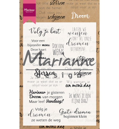 CS1019 - Marianne Design - Droom teksten NL - Textes