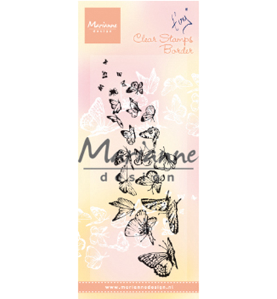 TC0870 - Marianne Design - Tiny's Border – Butterflies - Animaux