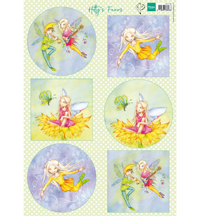 HK1706 - Marianne Design - Hetty's Fairies - Hetty