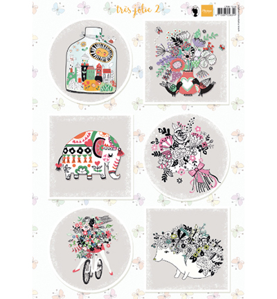 EWK1269 - Marianne Design - Tres Jolie 2 - 