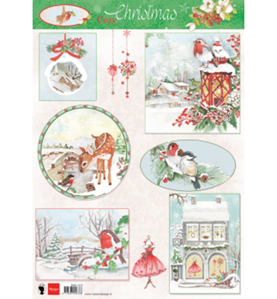 EWK1270 - Marianne Design - Cozy Christmas - Els(EWK)