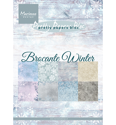 PK9165 - Marianne Design - Brocante Winter - Pretty Papers Blocks