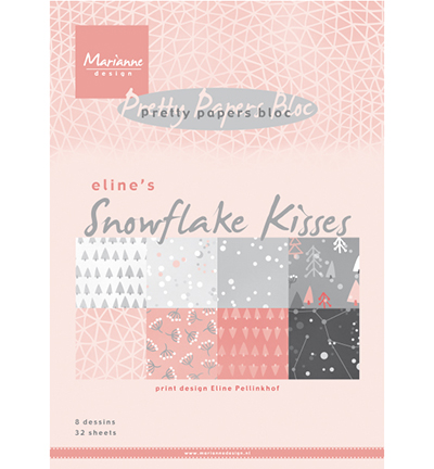PB7057 - Marianne Design - Eline's Snowflake kisses - 