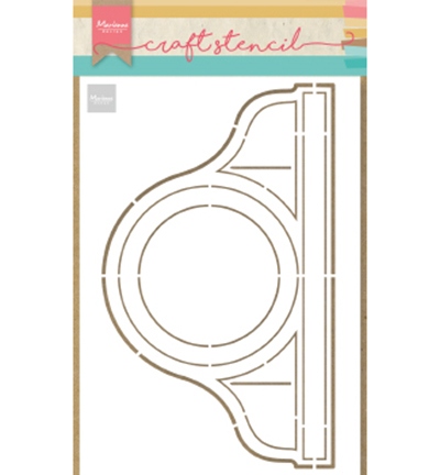 PS8049 - Marianne Design - Pendule - Pochoirs