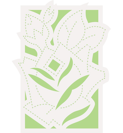 EE3439 - Marianne Design - Embossage Anglais - Rose - Rubans, cordons & fleurs EE3439 - Marianne Design - Embossage Anglais - Rose - Rubans, cordons & fleurs