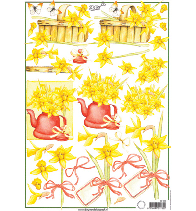 3D525 - Marianne Design - jonquilles - 
