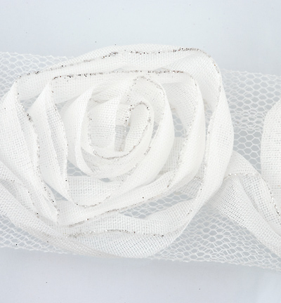FR1112 - Marianne Design - Off white large - Rubans, cordons & fleurs FR1112 - Marianne Design - Off white large - Rubans, cordons & fleurs
