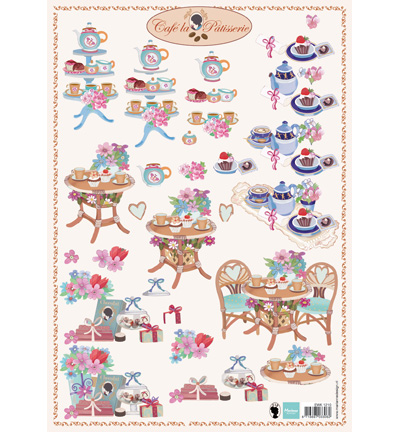 EWK1210 - Marianne Design - Café La Patisserie 2 - 