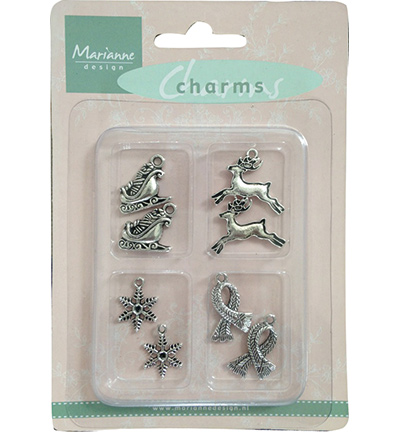 JU0902 - Marianne Design - Charms-Winter - Métal