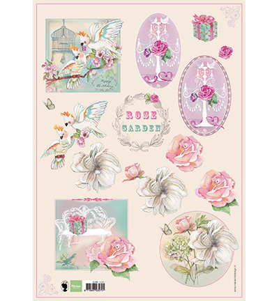 EWK1220 - Marianne Design - Rose garden nr. 2 - 