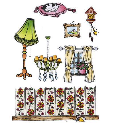 DDS3343 - Marianne Design - At home - Maison, vie