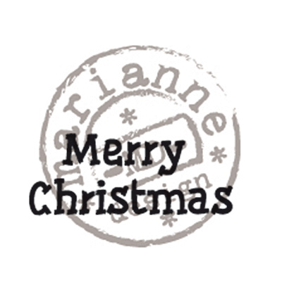 CS0896 - Marianne Design - Merry Christmas - Texte