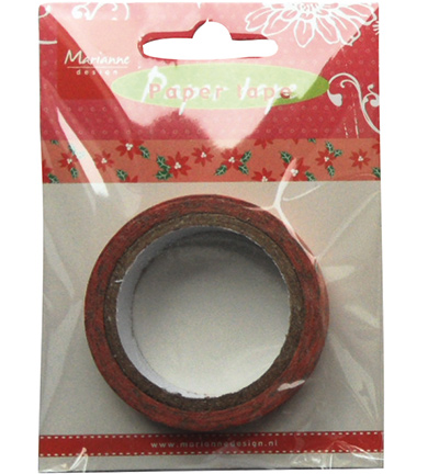 PT2318 - Marianne Design - Christmas Rose - Paper Tape