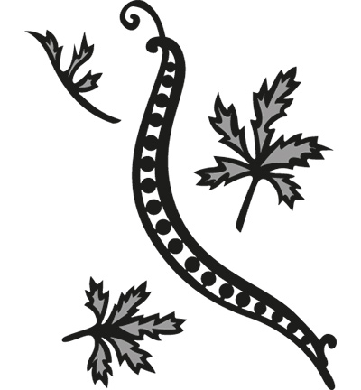 CR1243 - Marianne Design - Craftable Tiny´s swirls & leaves 1 - 