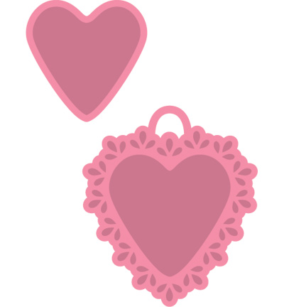 COL1306 - Marianne Design - Candy hearts NL tekst + tampon - 