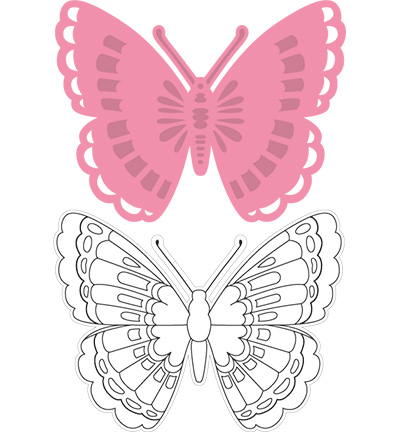 COL1317 - Marianne Design - Collectable Tiny´s butterfly 1 - Animaux