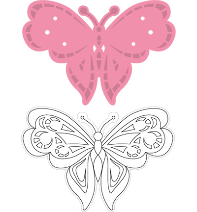 COL1318 - Marianne Design - Collectable Tiny´s butterfly 2 - 