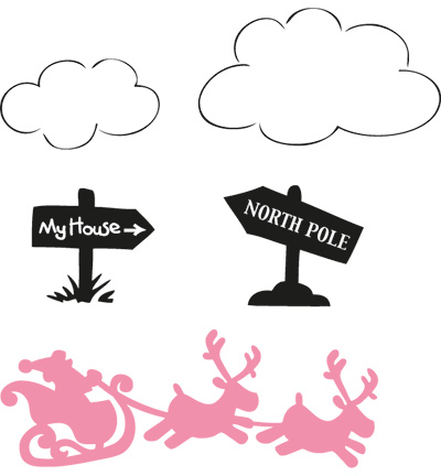 COL1340 - Marianne Design - Eline's Santa - Collectables