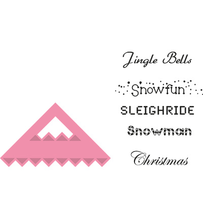 COL1342 - Marianne Design - Corner and winter sentiments UK - Bords, coins