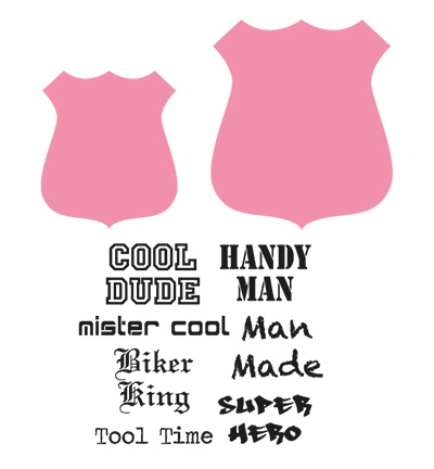 COL1343 - Marianne Design - Shield - Collectables