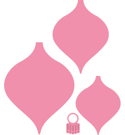 COL1361 - Marianne Design - Christmas Bauble - Collectables