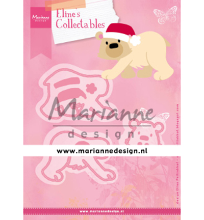 COL1370 - Marianne Design - Eline's Polar bear - Collectables