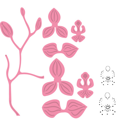 COL1379 - Marianne Design - Orchid - Collectables