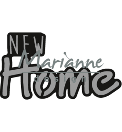 CR1314 - Marianne Design - New HOME - Craftables