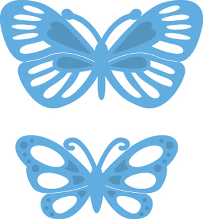 LR0357 - Marianne Design - Tiny's butterflies 2 - Creatables
