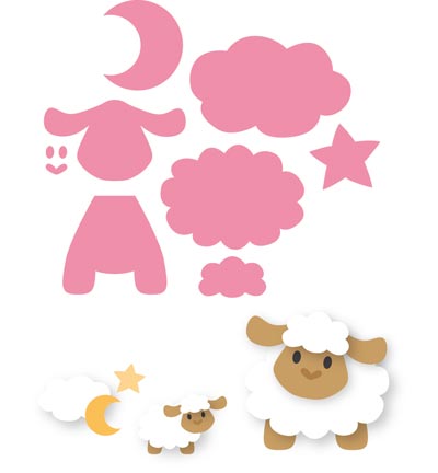 COL1385 - Marianne Design - Eline's Sheep - Collectables