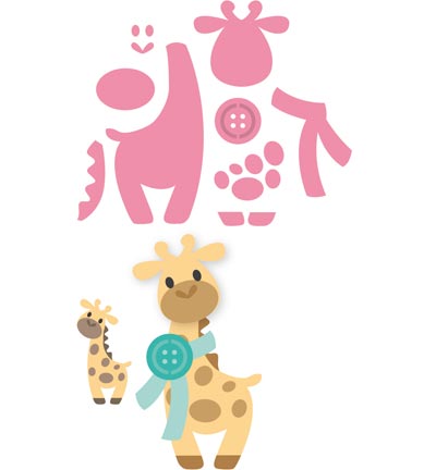 COL1386 - Marianne Design - Eline's Giraffe - Collectables