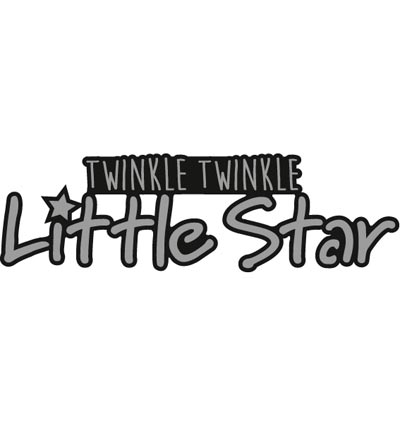 CR1328 - Marianne Design - Twinkle, twinkle little star - Craftables